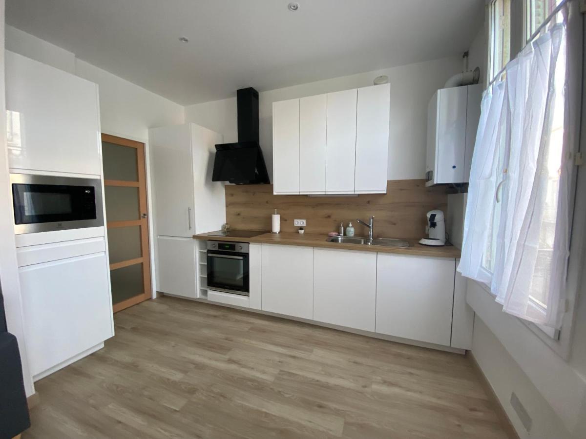Appartement Luxueux Renove Avec Balcon & Garage Troyes Bagian luar foto